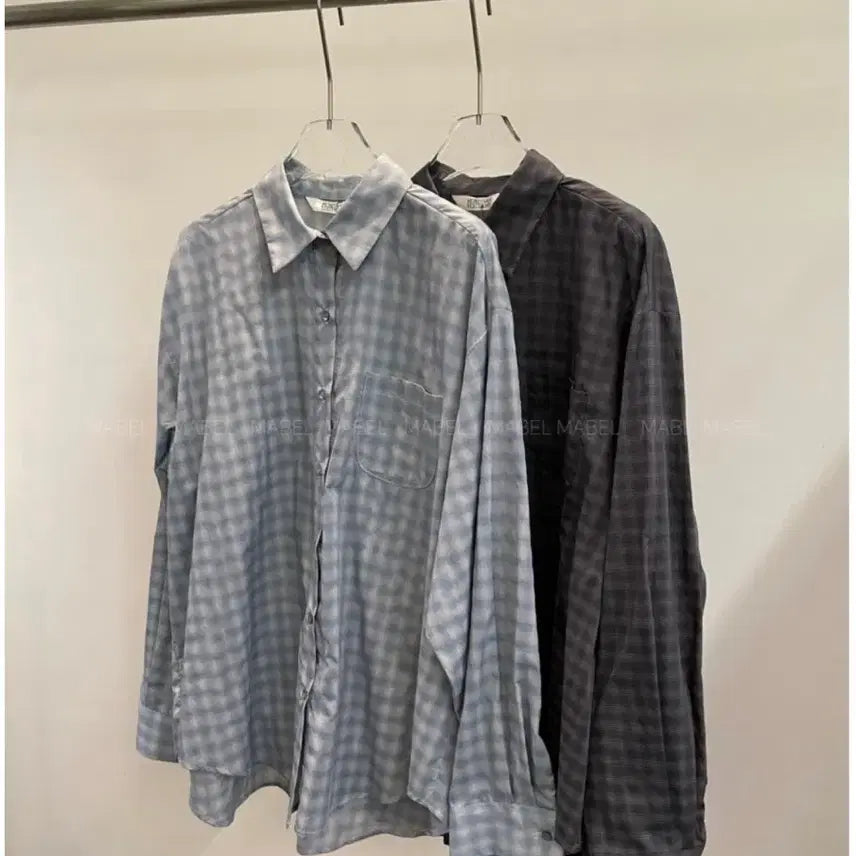 [SOLD OUT] 모어댄예스터데이)몬티셔츠_블루