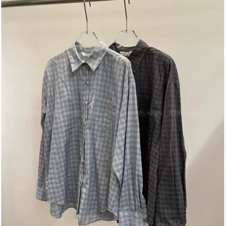 [SOLD OUT] 모어댄예스터데이)몬티셔츠_블루