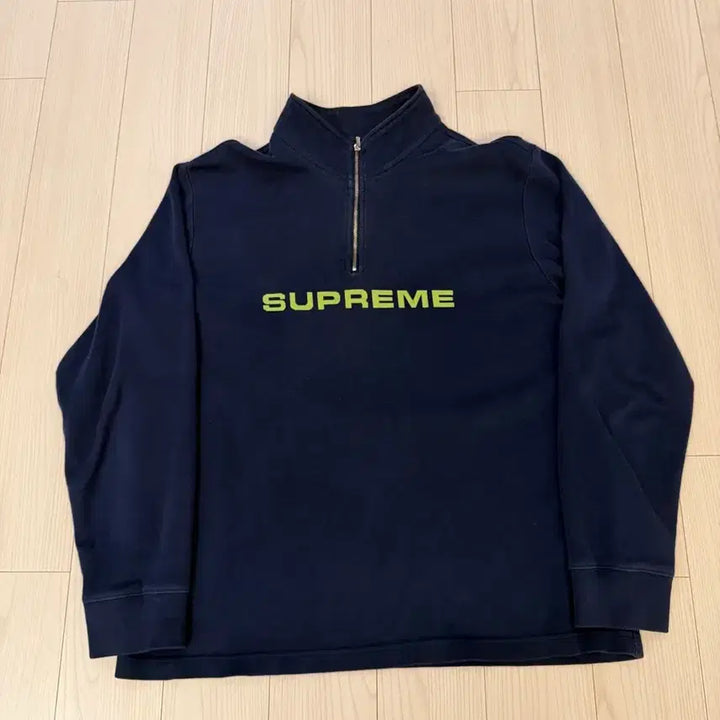 [SOLD OUT] 슈프림 자카드 하프 집업