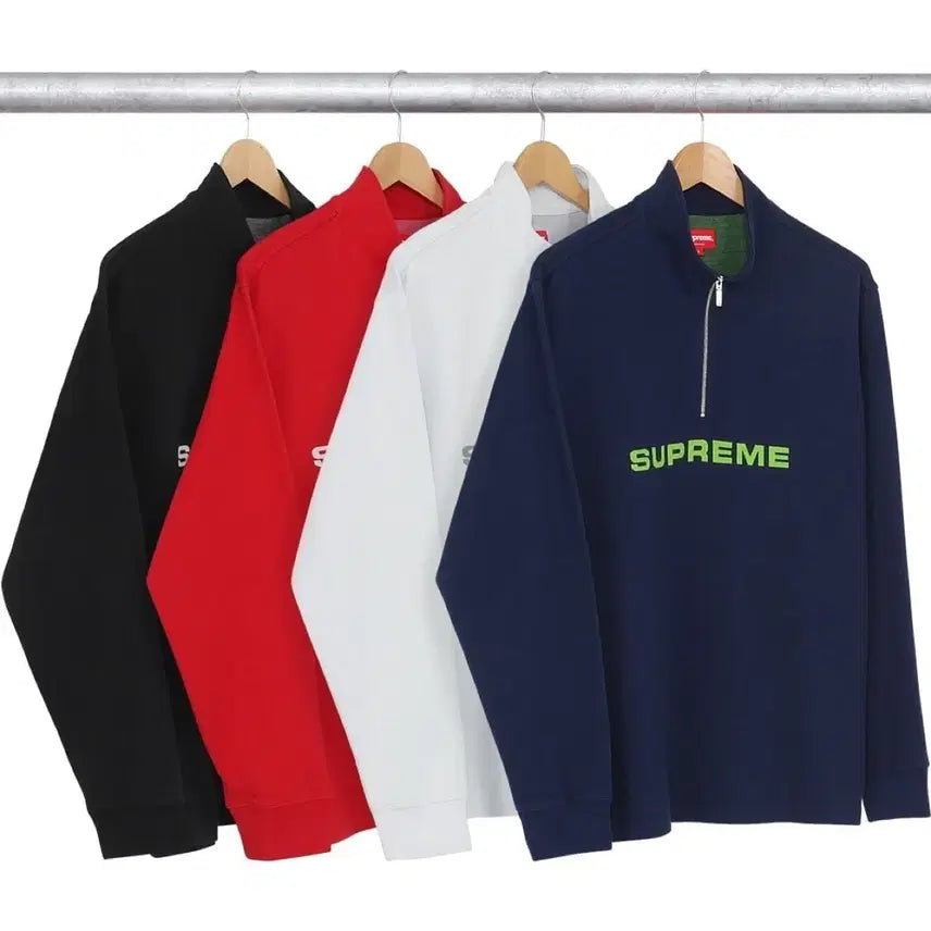 [SOLD OUT] 슈프림 자카드 하프 집업