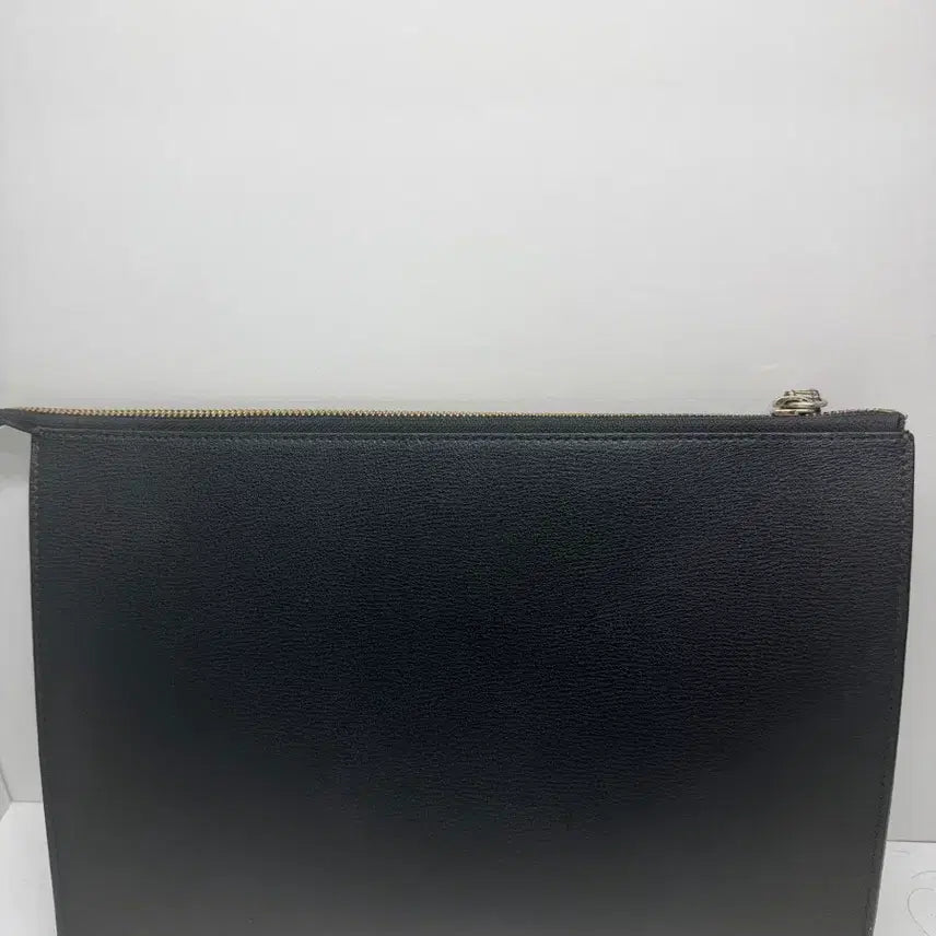 [BUNJANG] Daks Black Leather Clutch Bag / 닥스 블랙 클러치백