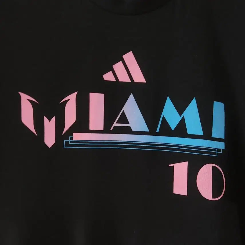 [BUNJANG] Adidas Inter Miami Messi Short Sleeve T-Shirt / (새상품/해외L)아디다스 인터마이애미 메시 반팔 티셔츠 축구