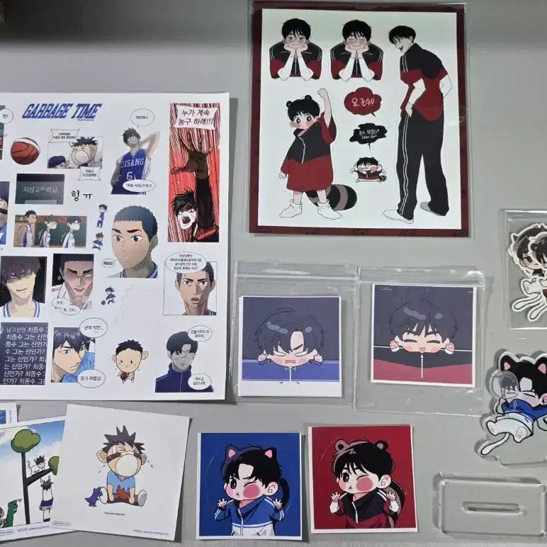 [BUNJANG] Garbage Time, Jungwoo Bang Bundle Set / 가비지타임 빵준위주 공굿&amp;비공굿 일괄