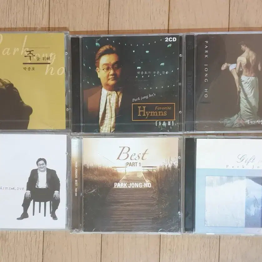 [BUNJANG] Park Jong Ho Gospel Singer CD Collection / 가스펠 가수 박종호 cd모음
