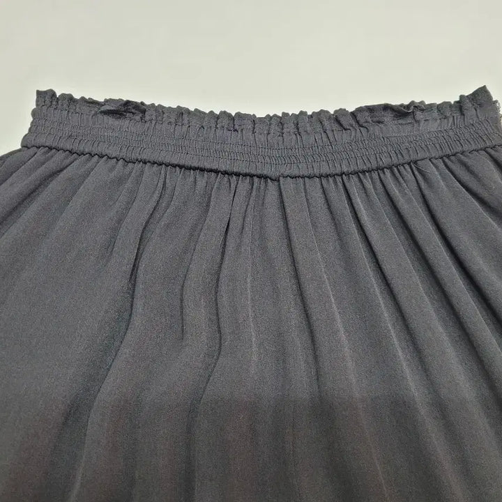 [BUNJANG] SISLEY Wide Bending Pants - Black / SISLEY 시슬리 밴딩 와이드 팬츠 / 여 70-98 (44) 블랙