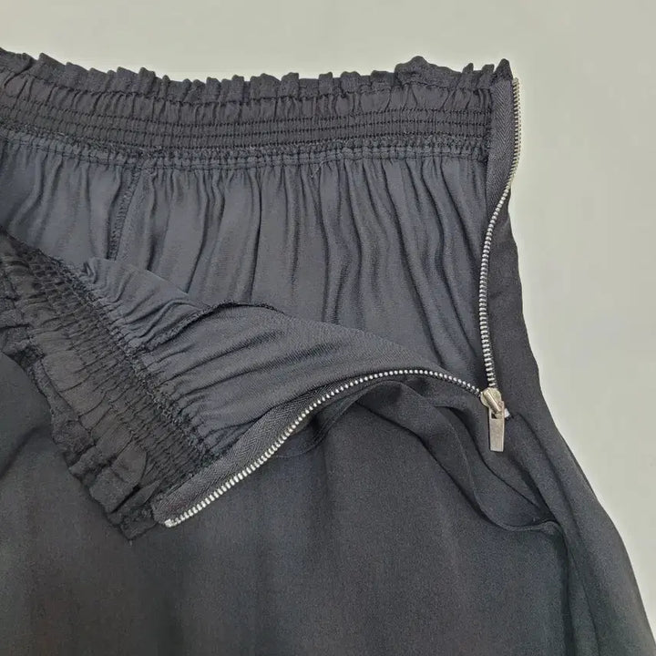 [BUNJANG] SISLEY Wide Bending Pants - Black / SISLEY 시슬리 밴딩 와이드 팬츠 / 여 70-98 (44) 블랙