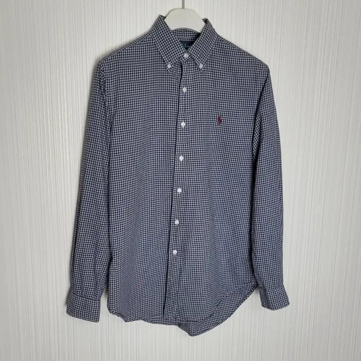 [BUNJANG] Polo Ralph Lauren Checkered Shirt / 95_폴로 체크 셔츠 네이비 랄프로렌