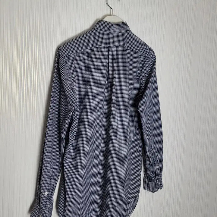 [BUNJANG] Polo Ralph Lauren Checkered Shirt / 95_폴로 체크 셔츠 네이비 랄프로렌
