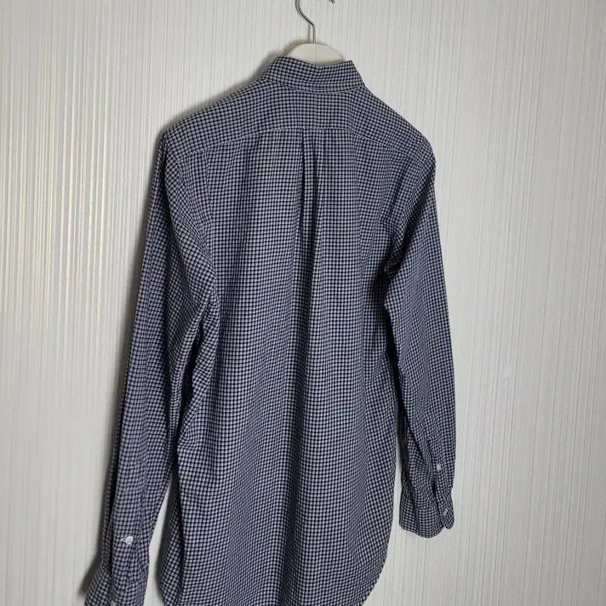 [BUNJANG] Polo Ralph Lauren Checkered Shirt / 95_폴로 체크 셔츠 네이비 랄프로렌