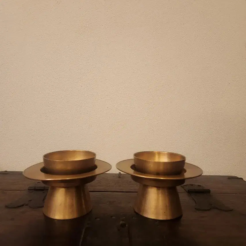 [SOLD OUT] 조선시대 골동 유기잔과 잔대