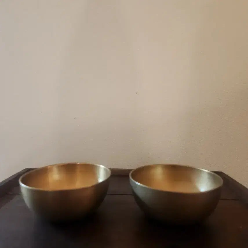 [SOLD OUT] 조선시대 골동 유기잔과 잔대