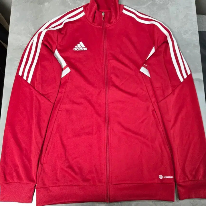 [BUNJANG] Adidas Three Stripes Track Top Red / 아디다스 삼선 트랙탑 레드
