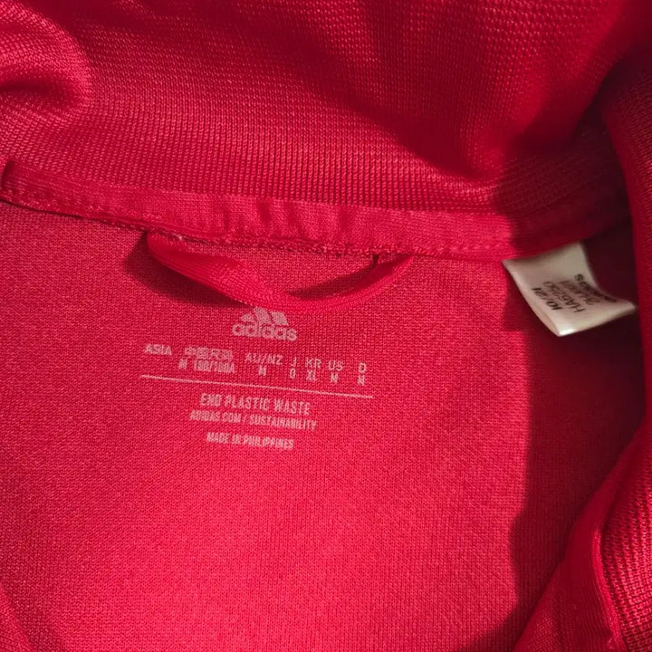 [BUNJANG] Adidas Three Stripes Track Top Red / 아디다스 삼선 트랙탑 레드