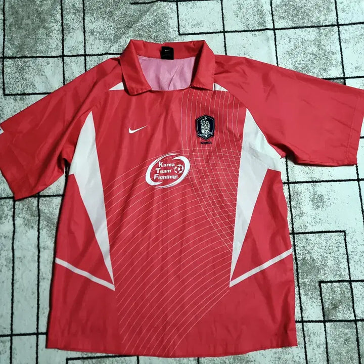 [BUNJANG] 2002 World Cup Korea National Team Jersey XXL (110) Unmarked / [희귀매물]2002 월드컵 국가대표 유니폼 노마킹 사이즈 XXL 110