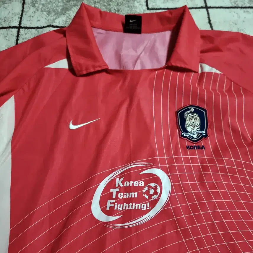 [BUNJANG] 2002 World Cup Korea National Team Jersey XXL (110) Unmarked / [희귀매물]2002 월드컵 국가대표 유니폼 노마킹 사이즈 XXL 110