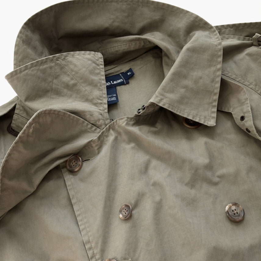 [BUNJANG] Polo Ralph Lauren Classic Trench Coat XL / 90s 폴로 랄프로렌 클래식 트렌치 코트 XL