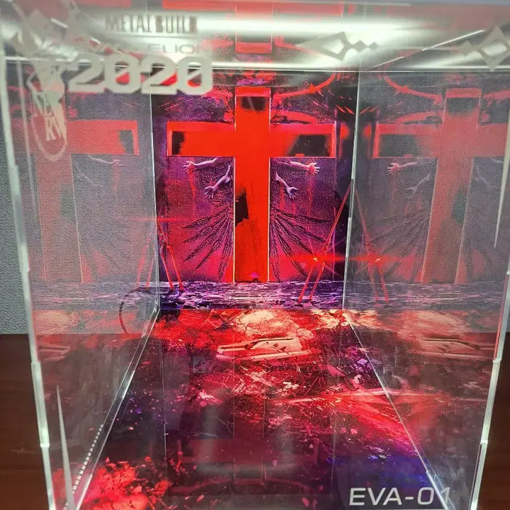 [BUNJANG] Evangelion Metal Build Custom LED Display Case / 에반게리온 메탈빌드 전용 주문제작 LED 케이스