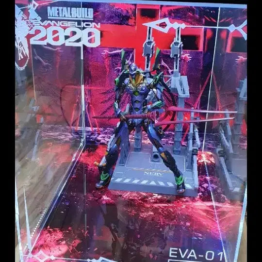 [BUNJANG] Evangelion Metal Build Custom LED Display Case / 에반게리온 메탈빌드 전용 주문제작 LED 케이스