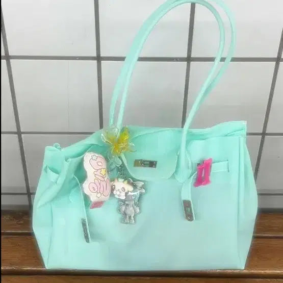 [BUNJANG] Mint Jelly Birkin Bag / 연민트 젤리버킨