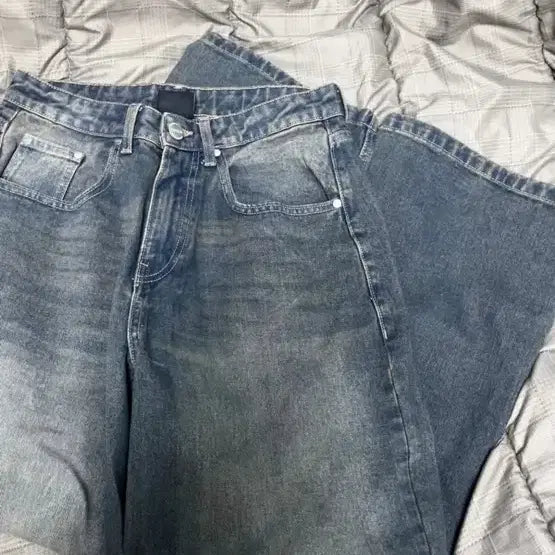 [BUNJANG] Vintage Washed Denim Jeans / 빈티지 워싱 데님