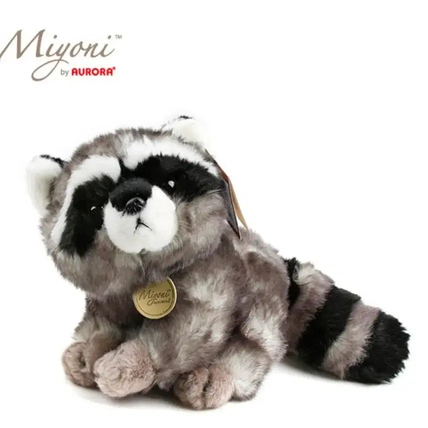 [BUNJANG] Miyoni Raccoon Plush Doll - Vintage / 미요니 라쿤 너구리 인형 고전 빈티지 인형