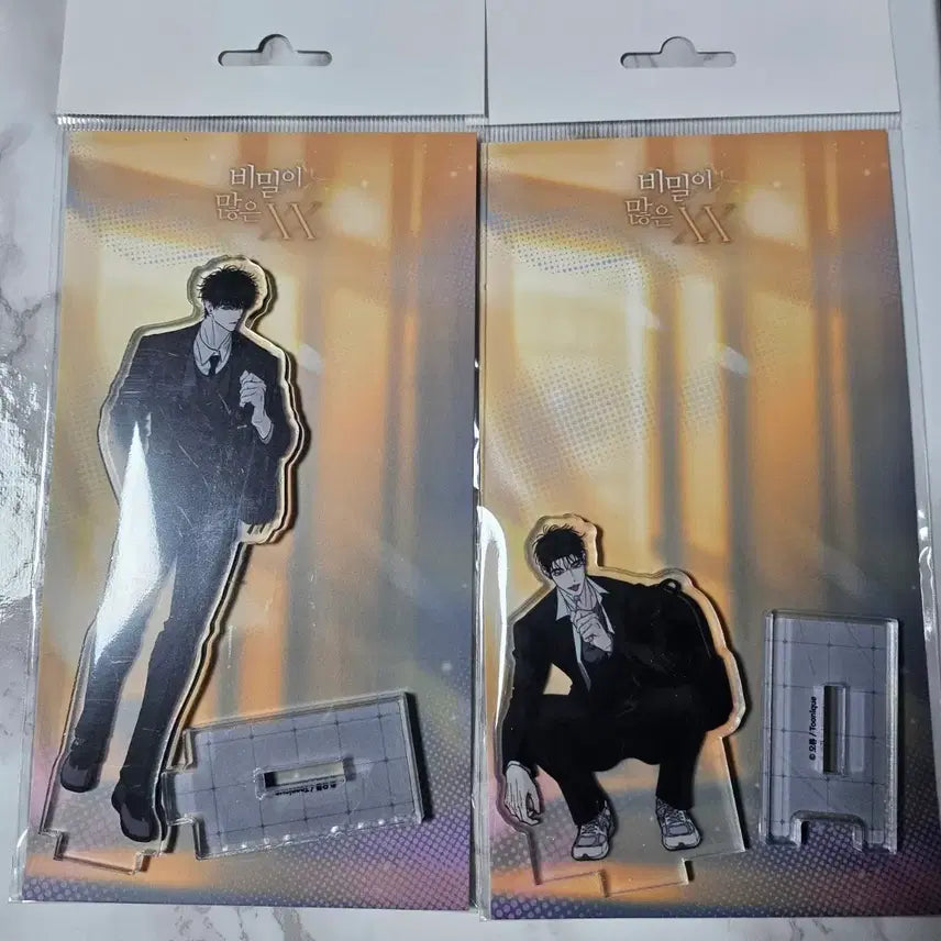 [SOLD OUT] [BUNJANG] Toonique Beemanh XX Acrylic Stand Bundle Set / 투니크 비많엑 비밀이 많은 XX 아크릴 스탠드 일괄