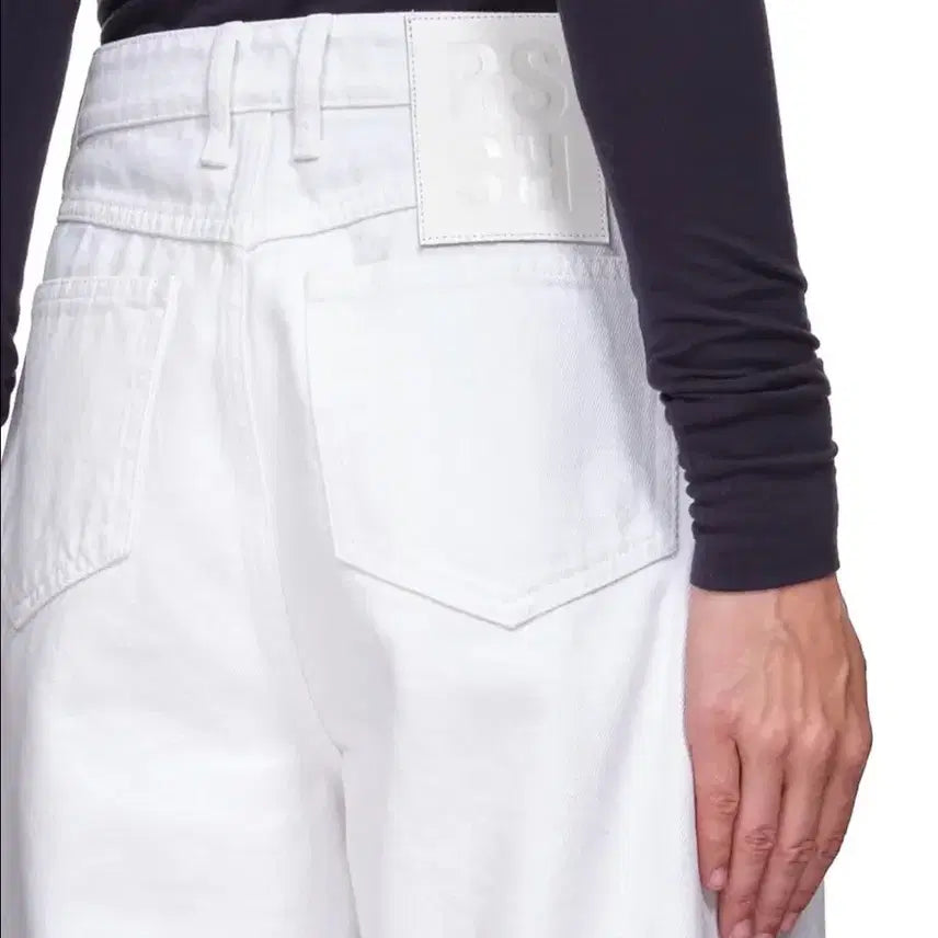 [BUNJANG] Raf Simons Wide Denim Off-White Jeans 29 / 라프시몬스 마지막 시즌 와이드 데님 오프화이트 29