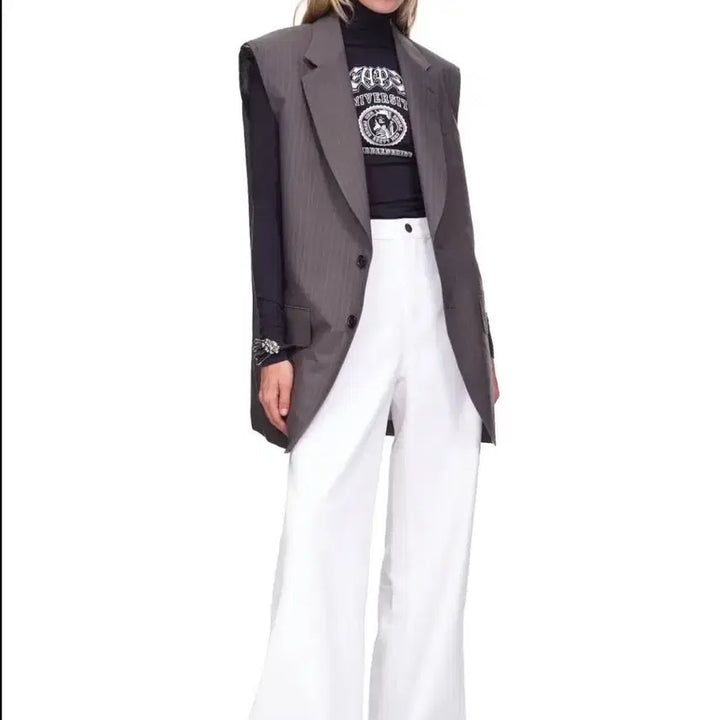 [BUNJANG] Raf Simons Wide Denim Off-White Jeans 29 / 라프시몬스 마지막 시즌 와이드 데님 오프화이트 29