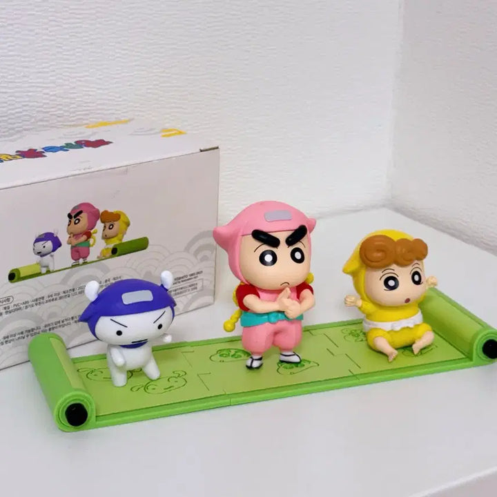 [BUNJANG] Crayon Shin-chan Ninja Run Ameguri Figure x CGV / 짱구는못말려 닌자배꼽수비대 피규어 X CGV