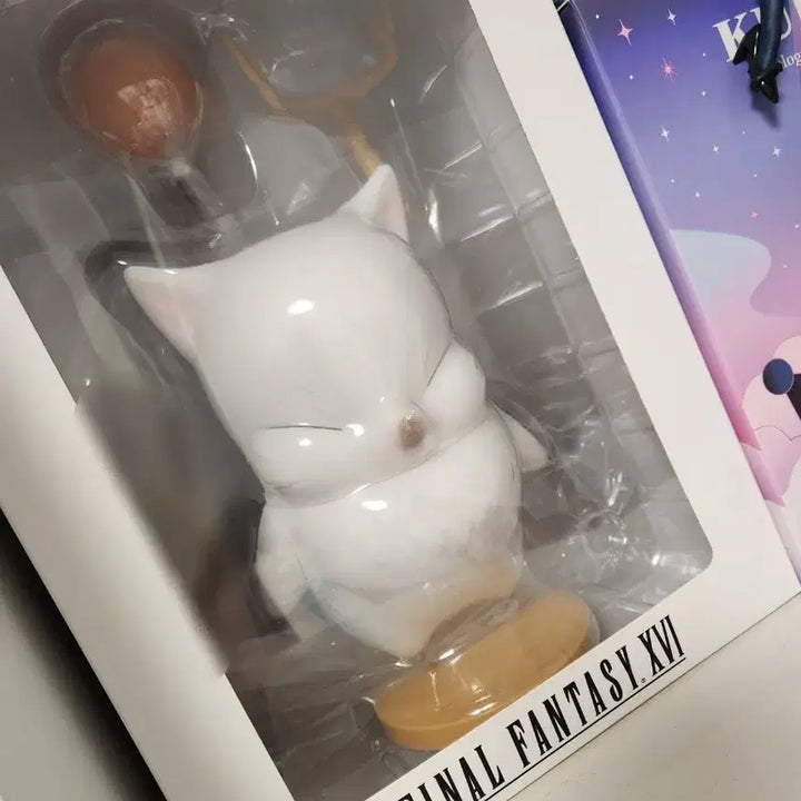 [BUNJANG] Final Fantasy 14 Moogle Fluffy Figure / 파이널판타지14 모그리 플로키 피규어