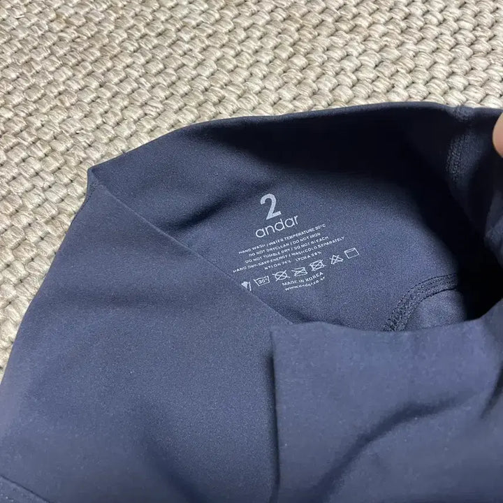 [BUNJANG] Andar Navy Leggings Size 2 / 안다르 네이비레깅스 2사이즈