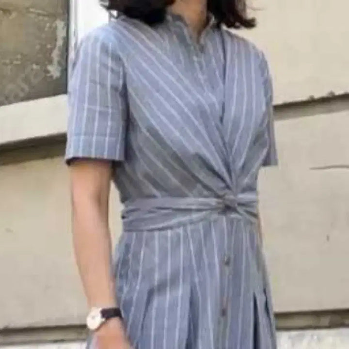 [BUNJANG] ELBORN Numero Shirt Dress / 엘보른(ELBORN) 누메로 셔츠원피스 55-66 새상품