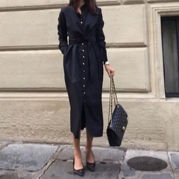 [BUNJANG] ELBORN Numero Shirt Dress / 엘보른(ELBORN) 누메로 셔츠원피스 55-66 새상품