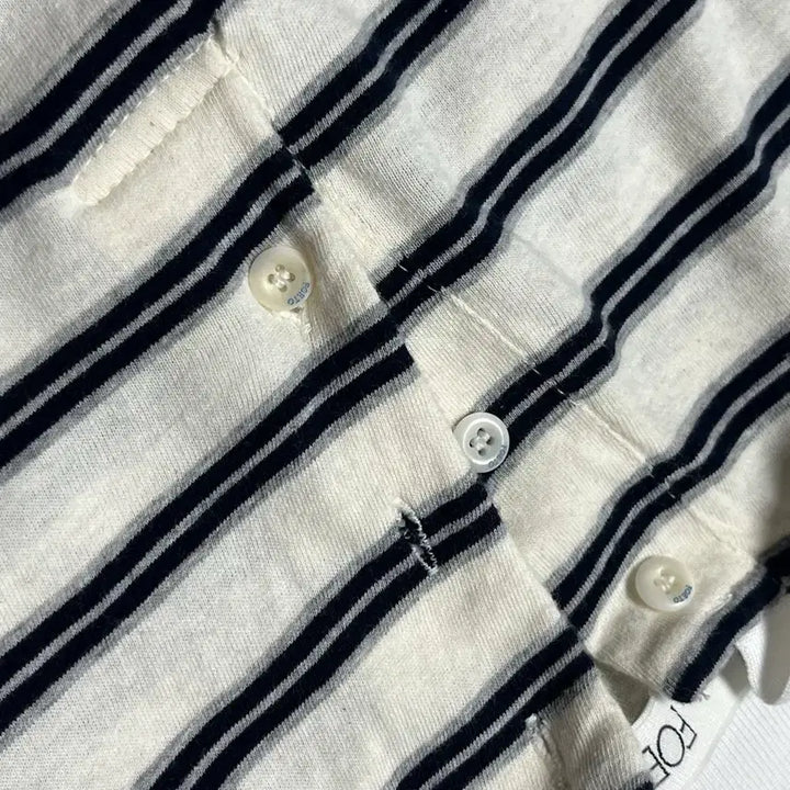 [BUNJANG] Poeto Ivory Rugby T-shirt / (아이보리) 포에토 럭비 티셔츠