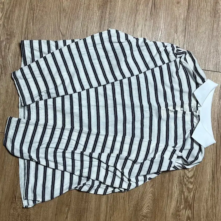 [BUNJANG] Poeto Ivory Rugby T-shirt / (아이보리) 포에토 럭비 티셔츠