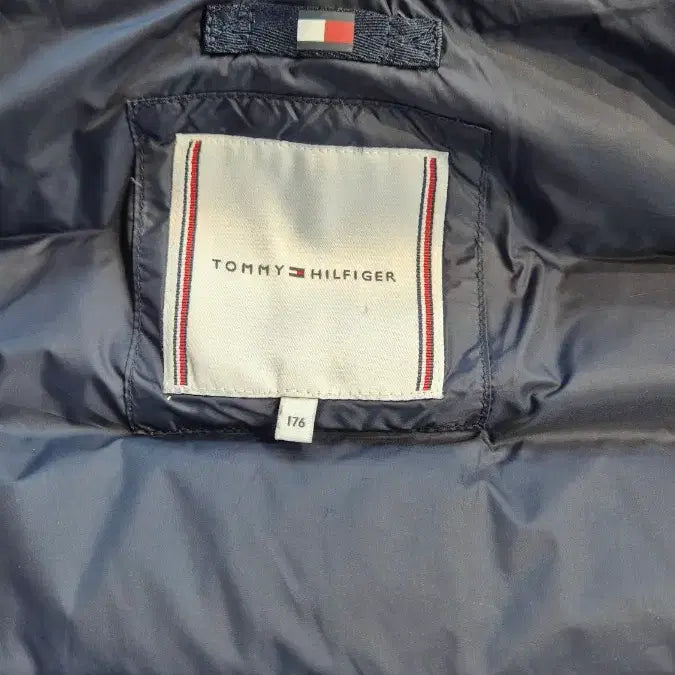 [BUNJANG] Tommy Hilfiger Navy Padded Vest / 타미힐피거 네이비 패딩 조끼