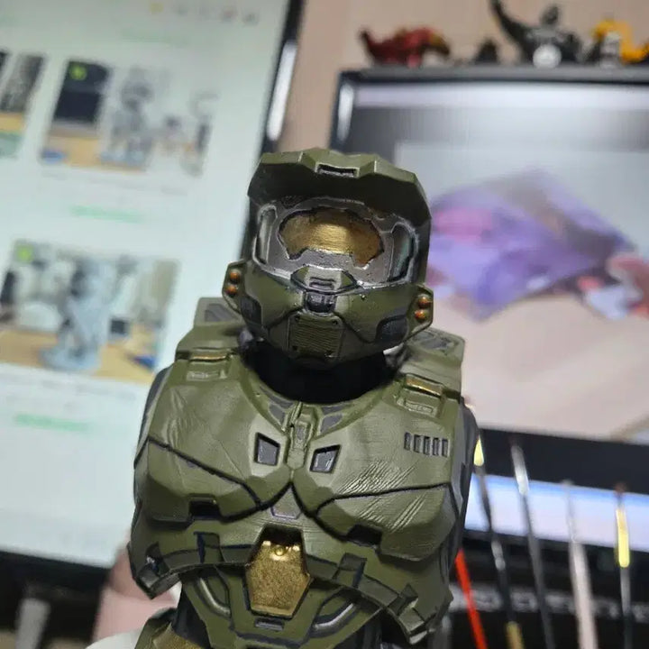 [BUNJANG] Halo Character Bust Figure / 캐릭터 헤일로 흉상입니다.