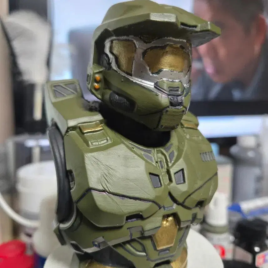 [BUNJANG] Halo Character Bust Figure / 캐릭터 헤일로 흉상입니다.