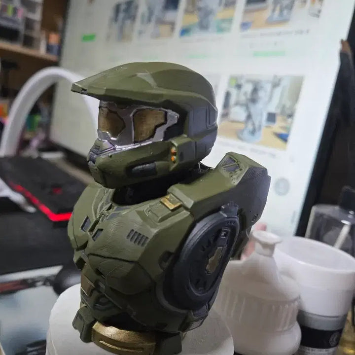 [BUNJANG] Halo Character Bust Figure / 캐릭터 헤일로 흉상입니다.
