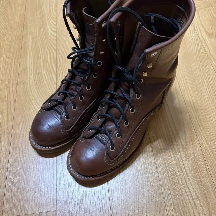 [BUNJANG] Chippewa 1935 Logger Boots Horween Chromexcel / 치페와 호윈 크롬악셀 로거 부츠 9E