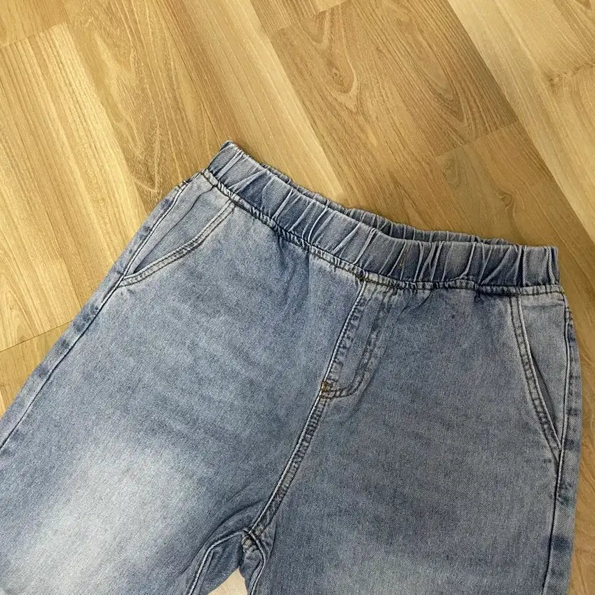 [BUNJANG] Unbranded Banded Denim Jeans / 연청 밴드 청바지2930