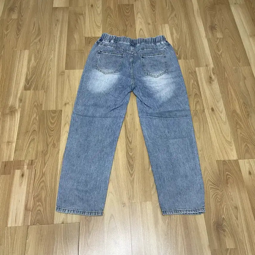 [BUNJANG] Unbranded Banded Denim Jeans / 연청 밴드 청바지2930