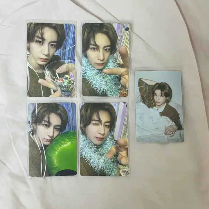 [BUNJANG] BOYNEXTDOOR Leehan 2025 Birthday Photocard Bundle Set / 보이넥스트도어 보넥도 이한 2025 생일포카 일괄 양도해요 재현태산