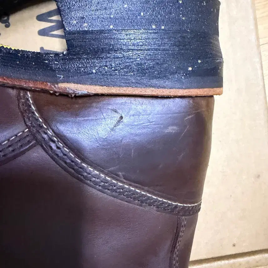 [BUNJANG] Chippewa 8E Hoween Chromexcel Logger Boots / 치페와 호윈 크롬악셀 로거 부츠 8E