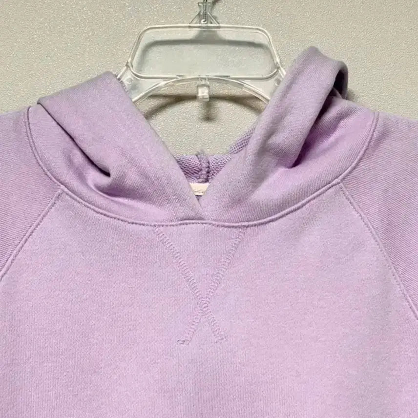 [BUNJANG] Unbranded Lilac Hooded Sweatshirt / (F) 여성 후드 맨투맨 스웻셔츠 라일락 한번 착용