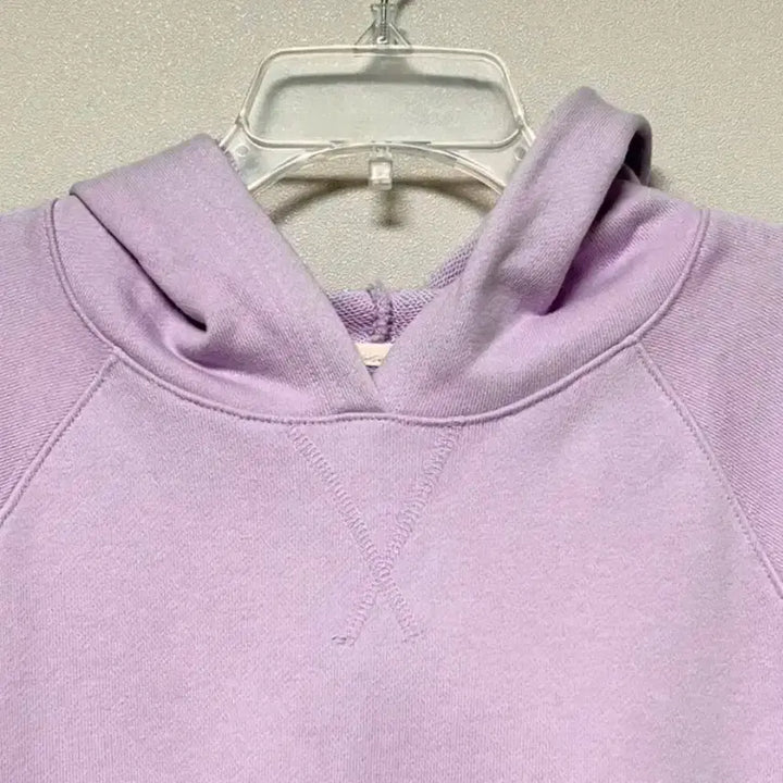 [BUNJANG] Unbranded Lilac Hooded Sweatshirt / (F) 여성 후드 맨투맨 스웻셔츠 라일락 한번 착용