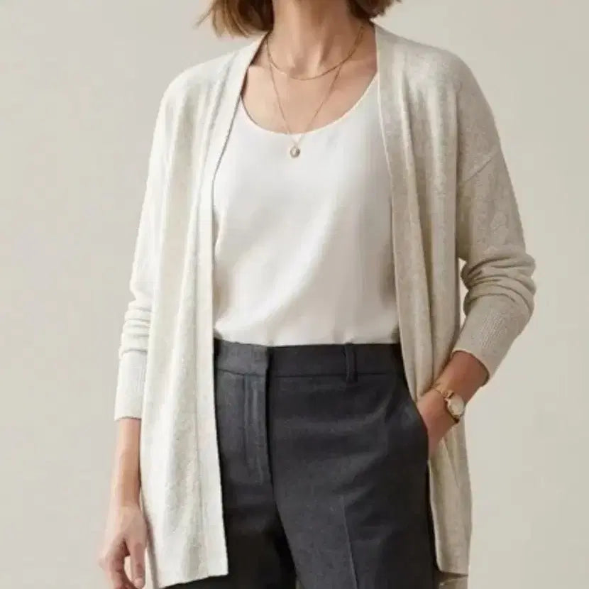 [BUNJANG] VINCE Cashmere Open Cardigan / 빈스(VINCE) 캐시미어 100% 오픈 가디건 ~66