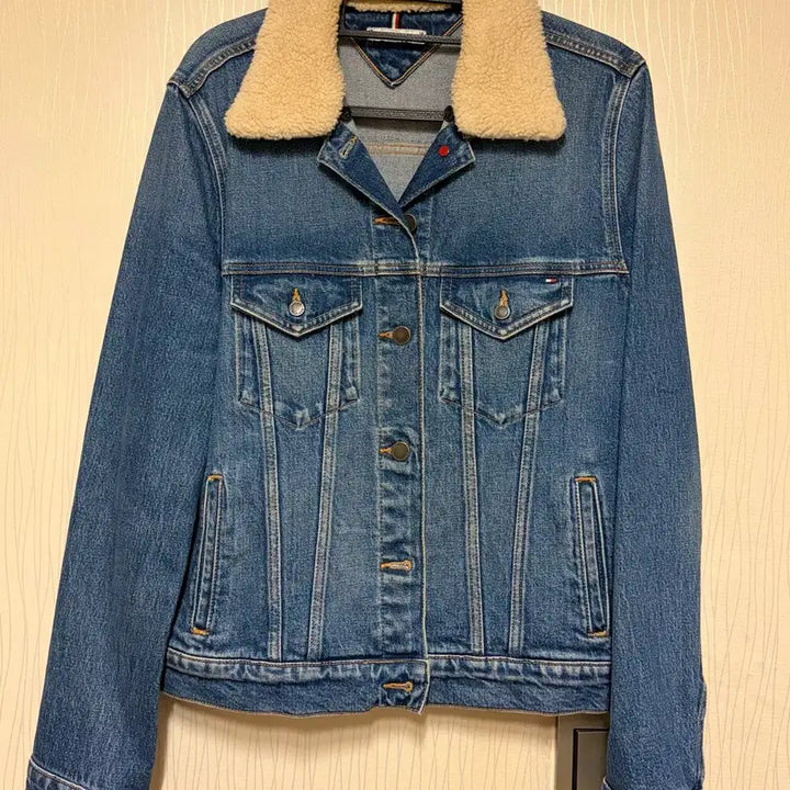 [BUNJANG] Tommy Hilfiger Sherpa Lined Denim Jacket / 타미힐피거 양털 데님 자켓 L사이즈