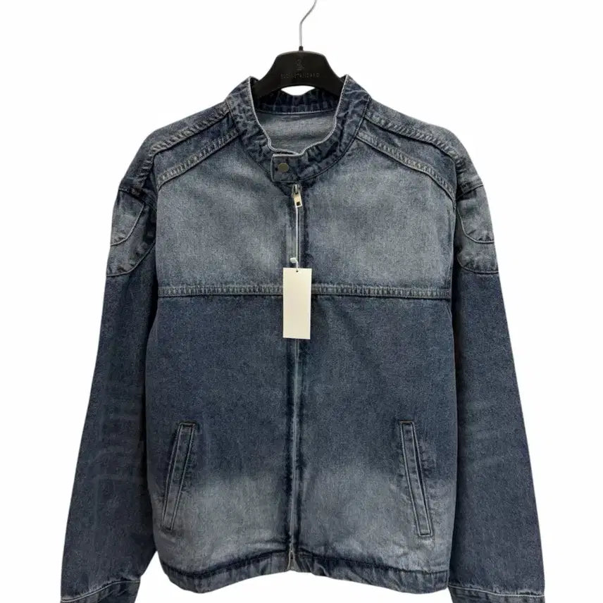 [BUNJANG] Lafayette Store Scab Washing Light Blue Denim Jacket / 청자켓 라퍼지 스토어 스캐브 워싱 연청 L (새상품)