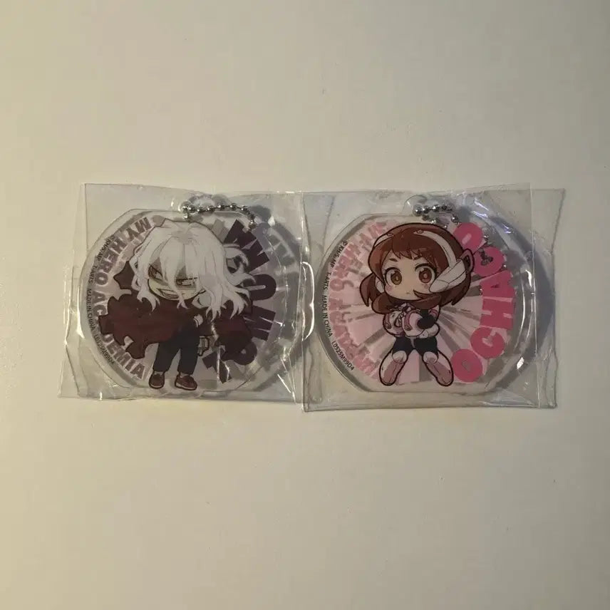 [BUNJANG] My Hero Academia Shigaraki &amp; Uraraka Acrylic Keyring / (시가라키/우라라카) 나히아 아크릴 키링 최종결전